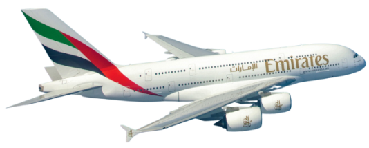emirates airplaine
